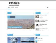 Tablet Screenshot of piptastic.com